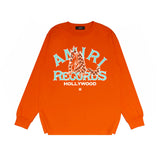 Amiri Long Sleeved Shirt Printed Trendy Pure Cotton