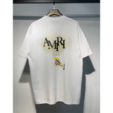 Amiri T Shirts Fashion Print Couple High Street