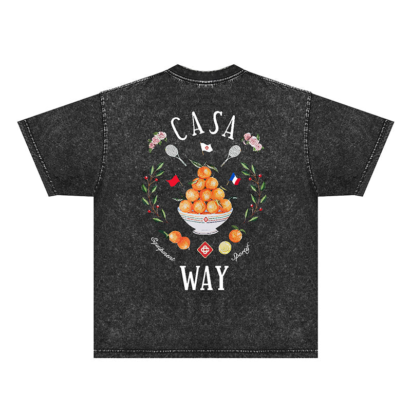 Casablanca Distressed T-Shirt