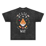 Casablanca Distressed T-Shirt