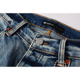 Purple Brand Jeans Pure Cotton High Street Trend