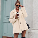 Women Fur Jacket Fashion Plush Coat