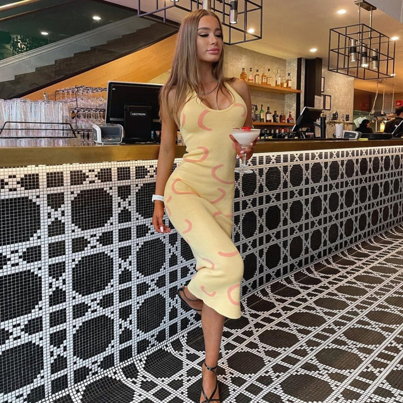 Women Dress Sexy Tight Stretch Dress