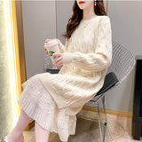 Women Pullover Sweater Lace Sweater