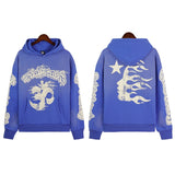 Hellstar Hoodie & Pants Vintage Washed Old Hooded Sweater Hoodie
