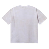 MAJESTIK T Shirts Solar Garment Dyed Printing Crop Tee Hot Drill