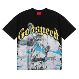 Godspeed t Shirts Free Muse Printed Cotton Casual Short Sleeves Men and Women