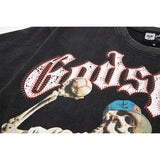 Godspeed T-Shirt Retro Fantasy Pattern