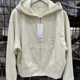 Women Hoodie Loose Solid Color Simple