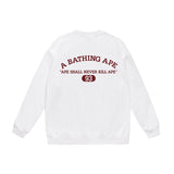 Bathing ape Crew neck sweatshirt