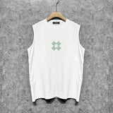 Amiri tank top with small simple letter print