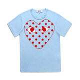 CDG Be Kind T Shirt Short Sleeve T-shirt round Neck Cotton