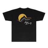Rhude T Shirts Printed Trendy Pure Cotton