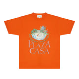 Casablanca T Shirts Fashion Print Street