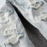 Amiri Jeans Casual Hip Hop Slim Jeans Men #808
