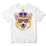 Inspired by Queen's Platinum Jubilee 2022 Elizabeth 70 Years T-shirt Pattern Cartoon Printed Short Sleeve T-shirt