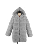 Women Fur Jacket Fashion Plush Coat