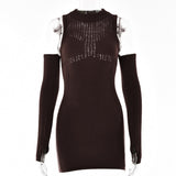 Women Dress Sexy Tight Stretch Knit