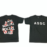Anti Social Club T Shirt Men and Women Couple