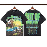 Godspeed T-Shirt Retro Fantasy Pattern