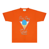 Casablanca T Shirts Fashion Print Street