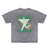 Casablanca Distressed T-Shirt