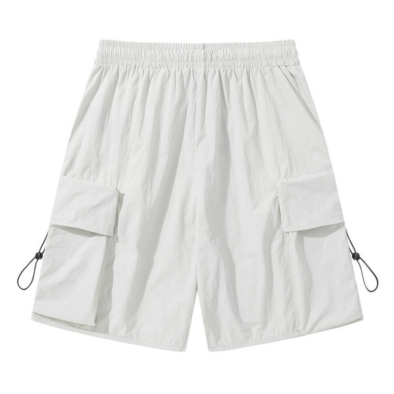 Men Shorts Multi-Pocket Loose Shorts Summer Casual Sports