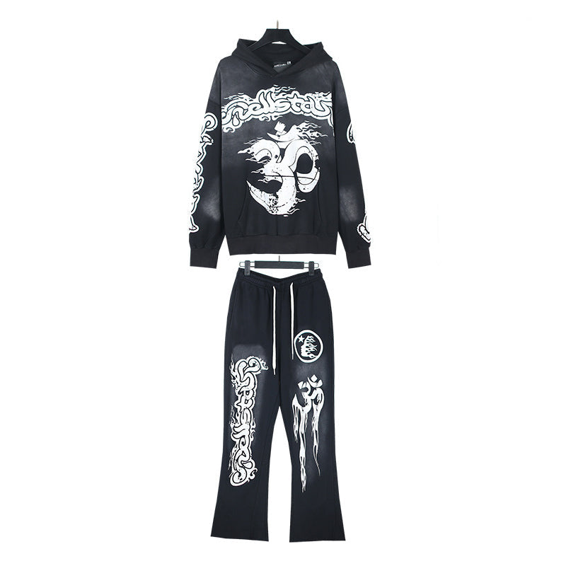 Hellstar Hoodie And Pants Two-Piece Set