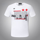Dsq2 T Shirt Casual Sports Printed Short Sleeve Summer Men
