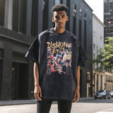 Mens Vintage T Shirt Short Sleeve T-Shirt Men's and Women's