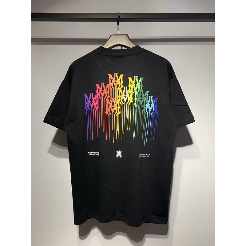 Amiri T Shirts Fashion Print Couple High Street