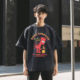 Mens Vintage T Shirt Short Sleeve Vintage Hip Hop