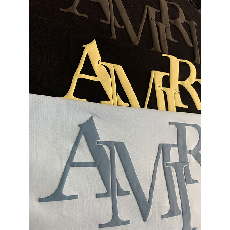 Amiri T Shirts Fashion Print Couple High Street