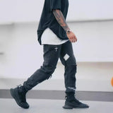 Gallery Dept Jeans Skull Alphabet Patch Heavy Industry Washed Jeans