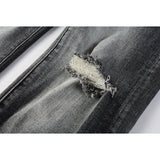 Purple Brand Jeans Pure Cotton High Street Trend #9103