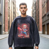 Mens Vintage Long Sleeve Shirt