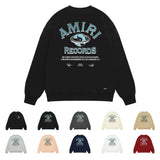 Amiri Sweatshirt Printed Trendy Pure Cotton