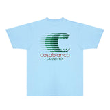 Casablanca T Shirts Fashion Print Street