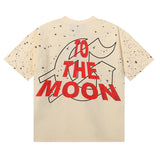 Godspeed T Shirts Astronaut Earth Gypsy Printing Cotton Casual Short Sleeve Men and Women