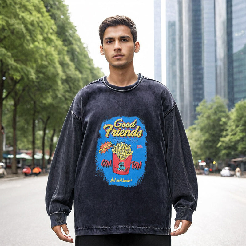 Men's Vintage Long Sleeve Shirt