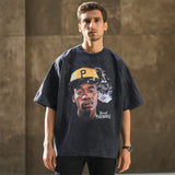 Mens Vintage T Shirt Short Sleeve T-Shirt Men's and Women's