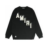 Amiri Long Sleeved Shirt Printed Trendy Pure Cotton