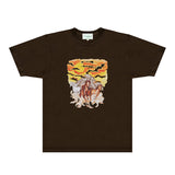 Casablanca T Shirts Fashion Print Street