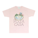 Casablanca T Shirts Fashion Print Street