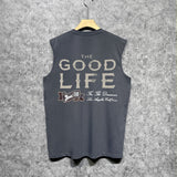 Amiri tank top letter printing