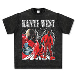 Kanye West red jacket T-shirt