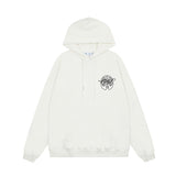 OFF WHITE Hoodie Trendy Street Style Personalized Cotton
