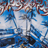 Godspeed T Shirts Supercar Beach Road Print Cotton Casual Short Sleeves Men and Women