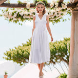 Bridesmaid Dresses Women's White Dress