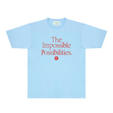 Casablanca T Shirts Fashion Print Street